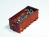 Containe of scrapped non-ferrous heavy metall